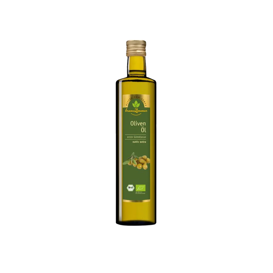 Bruno Zimmer Olivenöl extra vergine 750ml – Flasche, kaltgepresst, hohe Qualität