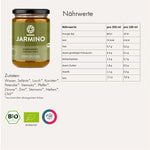 Jarmino Gemüsebrühe 350ml – Nährwertetabelle, Inhaltsstoffe, Nährwerte