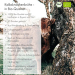 Jarmino Kalbsknochenbrühe 350ml – Kalb, USPs, Qualitätsmerkmale, premium Knochenbrühe