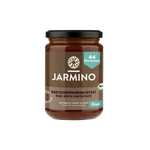 Jarmino Rinderknochenbrühe Konzentrat 440g – Glas freigestellt, premium Knochenbrühe