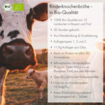 Jarmino Rinderknochenbrühe 350ml – Vorteile und Qualitätsmerkmale, USP, premium Knochenbrühe