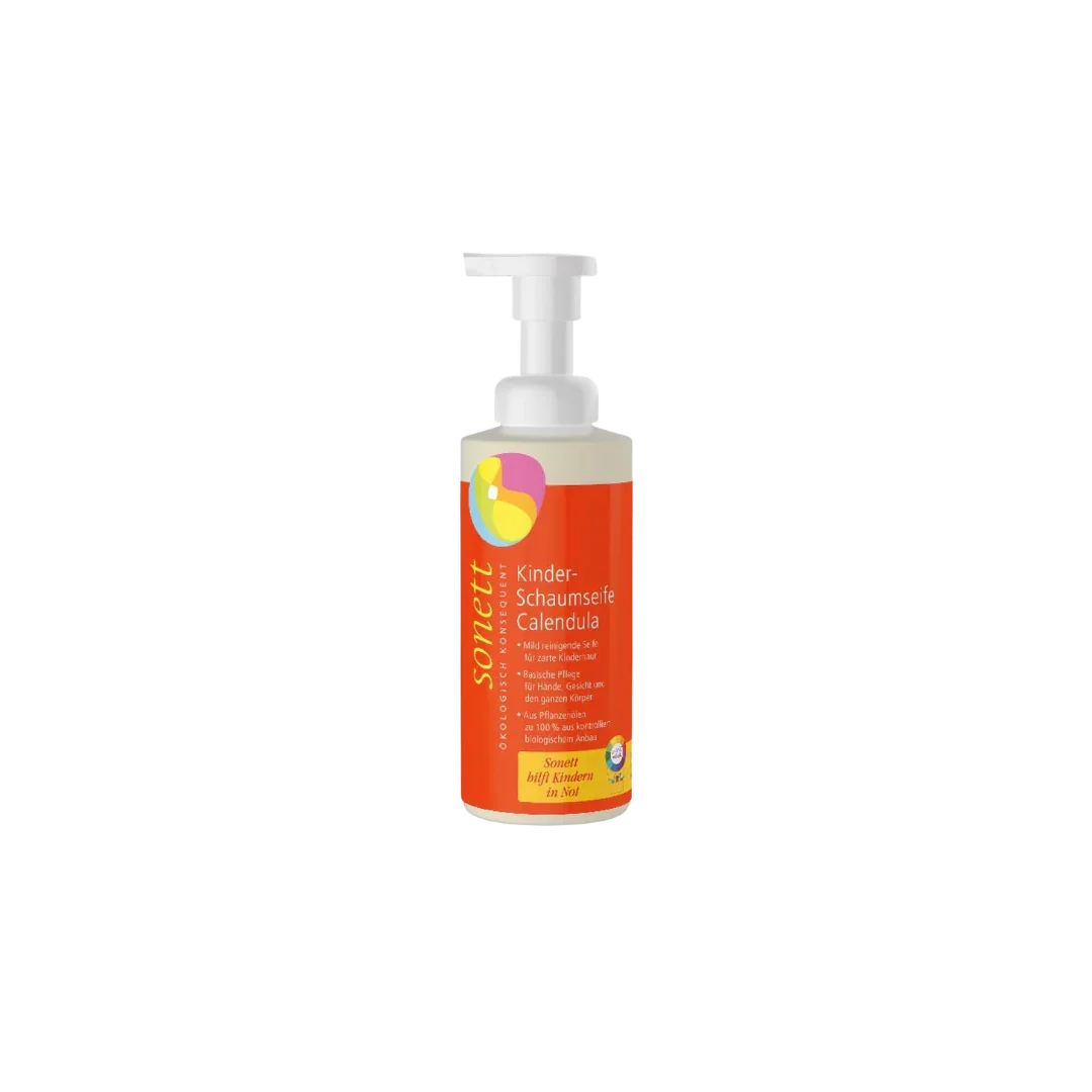 Sonett Schaumseife Kinder 200ml - Pumpspender freigestellt