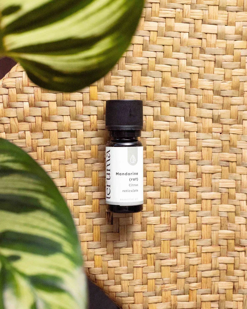 Teruma Mandarinenöl 10ml - Ätherisches Öl Produktansicht liegend