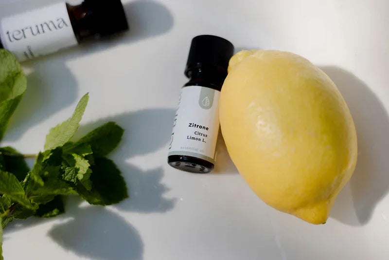 Teruma Zitronenöl Produktdetails - naturreine Qualität Citrus limon L.